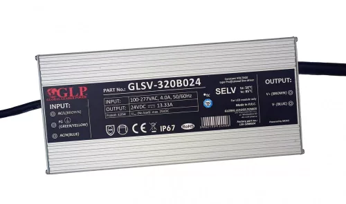 LED power supply 320W / 24V GLSV-320B024