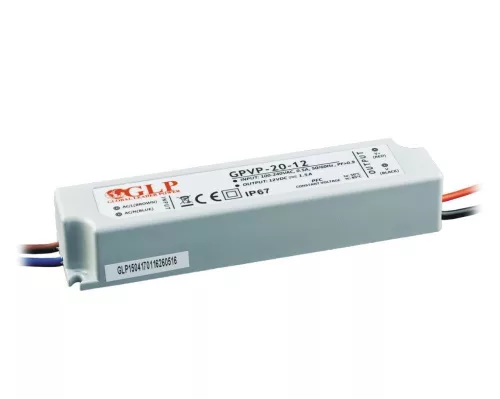 LED power supply with PFC 24W / 24V GPVP-20-24