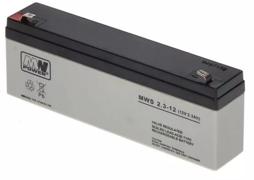 Battery MWS 12V/2,3 Ah