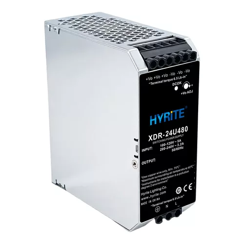HYRITE XDR-24U480R, 480W / 24V, PARALEL connection  possibility